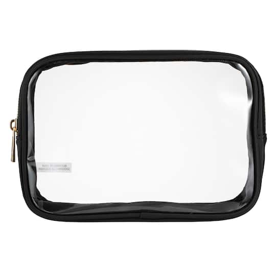 8.5" x 5.75" Clear Vinyl Zipper Pouch by Make Market®